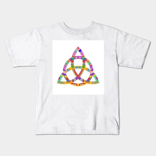 Triquetra symbol Kids T-Shirt